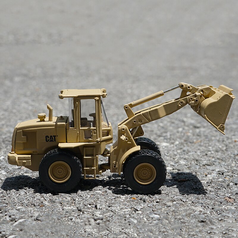 1:50 CAT 924H Engineering vehicle bulldozer Loader grader road roller Construction car model toy Adult children collect display