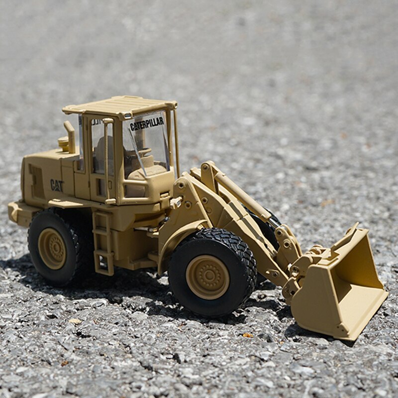 1:50 CAT 924H Engineering vehicle bulldozer Loader grader road roller Construction car model toy Adult children collect display