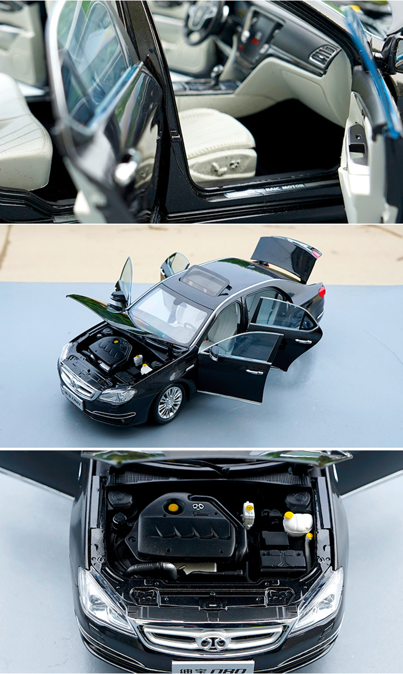 1:18 scale car model original BAIC Shenbao D80 alloy simulation die-cast metal car children toys collection gift indoor display 1:18 scale car model original BAIC Shenbao D80 alloy simulation die-cast metal car children toys collection gift indoor display