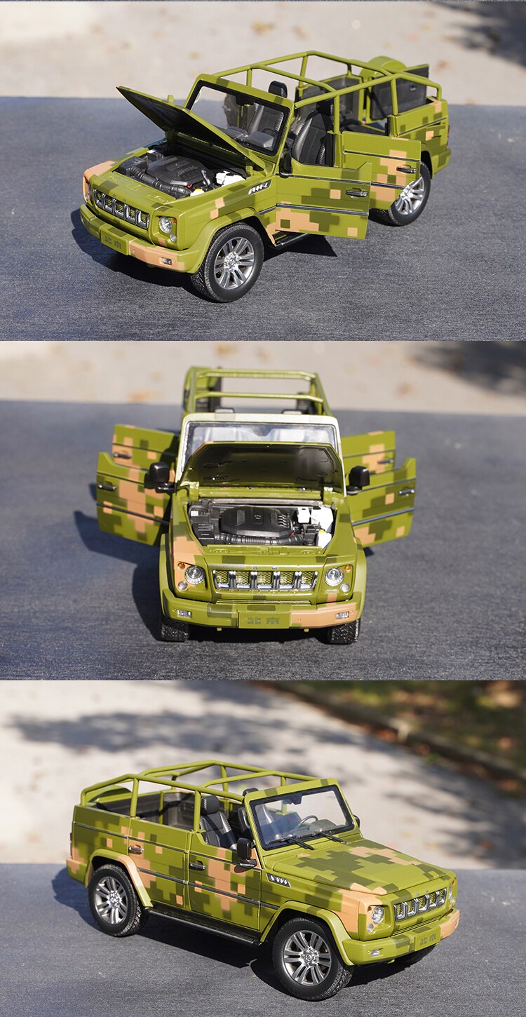 1:18 Scale B80c Bj80j Military Vehicle Parade Vehicle Guided Vehicle Simulation Alloy Off-road Car Model Collection Toy Model 1:18 Scale B80c Bj80j Military Vehicle Parade Vehicle Guided Vehicle Simulation Alloy Off-road Car Model Collection Toy Model