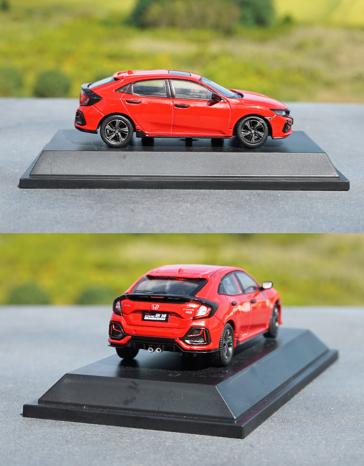 1:43 Scale Alloy Hatchback 2020 Honda Civic Simulation Car Model Metal Diecast Toy Vehicle for Collectible Show Collection Gift 1:43 Scale Alloy Hatchback 2020 Honda Civic Simulation Car Model Metal Diecast Toy Vehicle for Collectible Show Collection Gift
