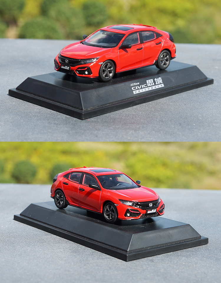 1:43 Scale Alloy Hatchback 2020 Honda Civic Simulation Car Model Metal Diecast Toy Vehicle for Collectible Show Collection Gift 1:43 Scale Alloy Hatchback 2020 Honda Civic Simulation Car Model Metal Diecast Toy Vehicle for Collectible Show Collection Gift