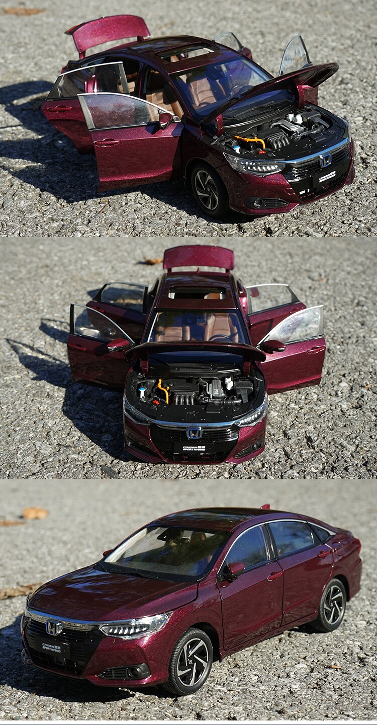 Honda Crider 2022 Hybrid Car For 1:18 Scale Alloy Simulation Household Car Die-casting Model Collection Decoration Gift In Stock Honda Crider 2022 Hybrid Car For 1:18 Scale Alloy Simulation Household Car Die-casting Model Collection Decoration Gift In Stock