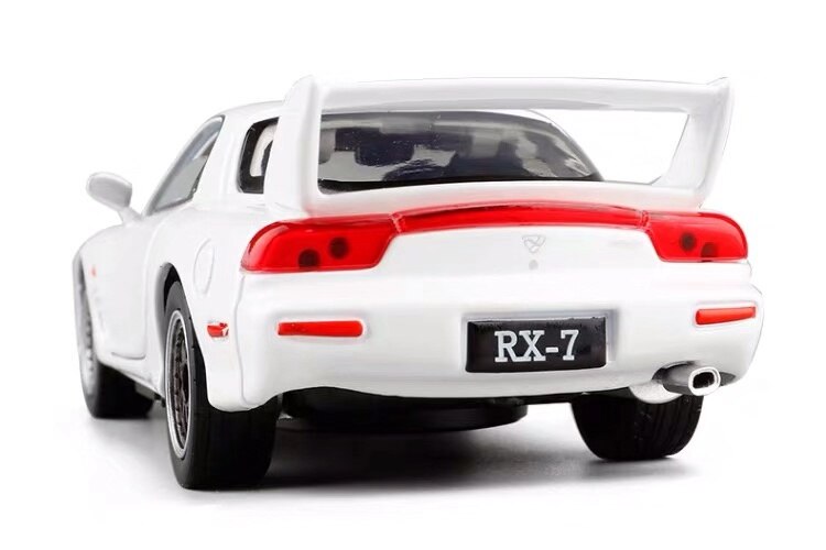 Diecast 1/32 Scale Mazda Fd Rx7 Sports Car Alloy Car Model Flip Light Open Door Sound And Light Metal Simulation Vehicle Model Diecast 1/32 Scale Mazda Fd Rx7 Sports Car Alloy Car Model Flip Light Open Door Sound And Light Metal Simulation Vehicle Model