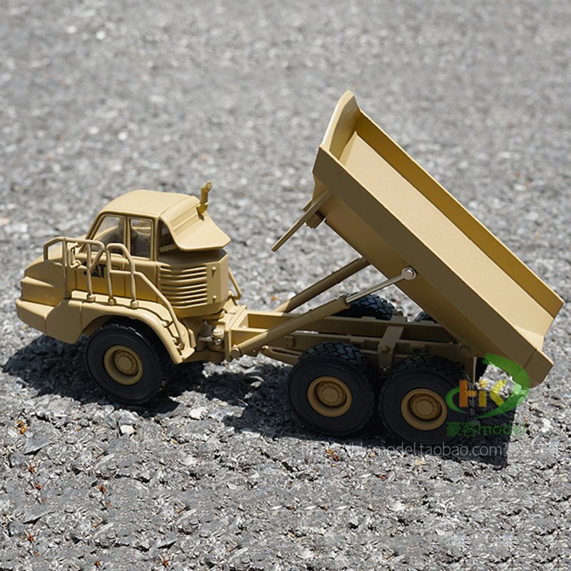 19cm 1:50 CAT 730 Soil engineering transport vehicle Loader grader road roller Construction car model Adult collect display Show