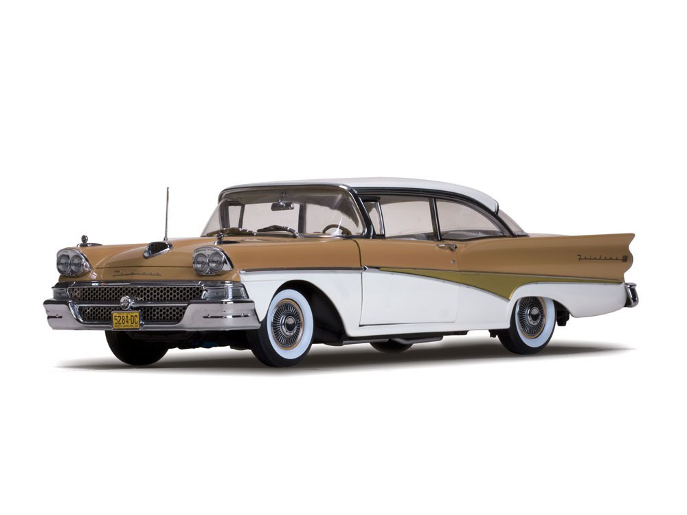 Diecast Alloy Vehicle 1:18 Scale 1958 Ford 500 Car Model Adult Collection Decoration Souvenir Ornaments Vehicle Toy Gift Display Diecast Alloy Vehicle 1:18 Scale 1958 Ford 500 Car Model Adult Collection Decoration Souvenir Ornaments Vehicle Toy Gift Display