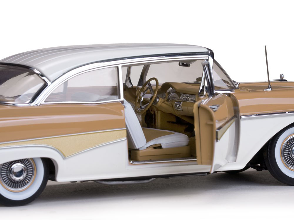 Diecast Alloy Vehicle 1:18 Scale 1958 Ford 500 Car Model Adult Collection Decoration Souvenir Ornaments Vehicle Toy Gift Display Diecast Alloy Vehicle 1:18 Scale 1958 Ford 500 Car Model Adult Collection Decoration Souvenir Ornaments Vehicle Toy Gift Display