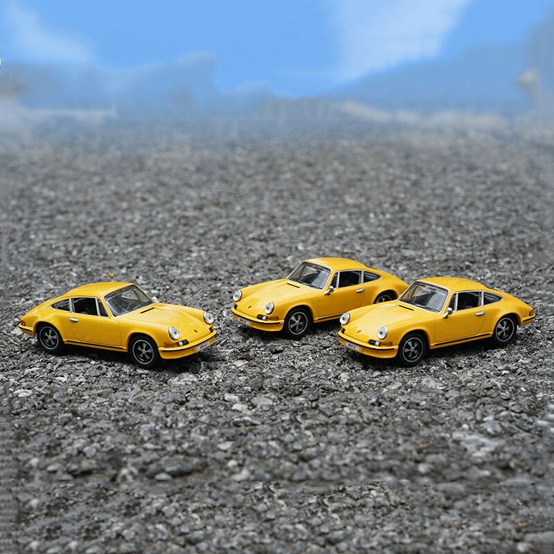 Diecas 1:43 Car Model 911Coupe 2.4 1971 DEA Alloy Car Children's Toys Collectibles Souvenirs