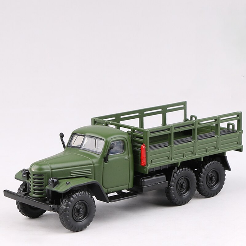 Jiefang CA10 Military Model For 1:64 Scale Military Transport Truck Full Alloy Simulation Die-casting Car Model Adult Collection