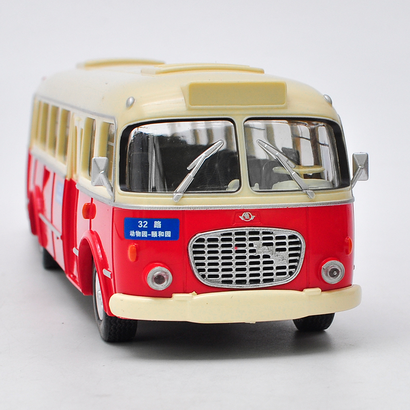 1/43 Proportion Simulation Diecast Vehicle Alloy 706 RTO Beijing Bus 32 Passenger Car Model Adult Child Boys Toys Gift Display 1/43 Proportion Simulation Diecast Vehicle Alloy 706 RTO Beijing Bus 32 Passenger Car Model Adult Child Boys Toys Gift Display