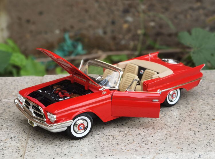Die-casting 1:18 Scale 1960 Chrysler 300fc Classic Car Auto Model Simulation Alloy Family Car Collection Display Toy Decoration Die-casting 1:18 Scale 1960 Chrysler 300fc Classic Car Auto Model Simulation Alloy Family Car Collection Display Toy Decoration