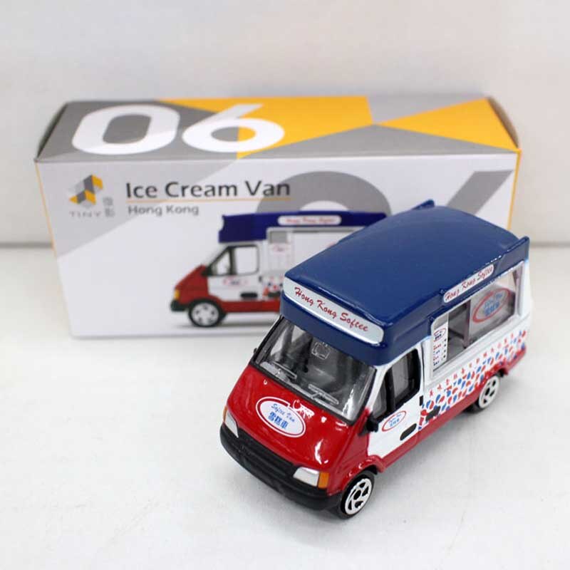 1:64 proportion Hong Kong Regal ice cream vehicle alloy die-casting ice cream car model adult children boys toys boutique gift 1:64 proportion Hong Kong Regal ice cream vehicle alloy die-casting ice cream car model adult children boys toys boutique gift