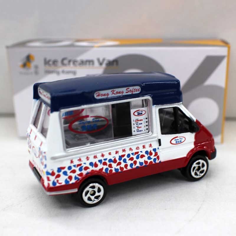 1:64 proportion Hong Kong Regal ice cream vehicle alloy die-casting ice cream car model adult children boys toys boutique gift 1:64 proportion Hong Kong Regal ice cream vehicle alloy die-casting ice cream car model adult children boys toys boutique gift