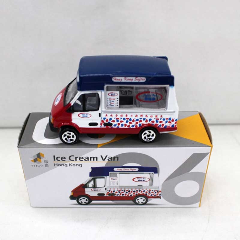1:64 proportion Hong Kong Regal ice cream vehicle alloy die-casting ice cream car model adult children boys toys boutique gift 1:64 proportion Hong Kong Regal ice cream vehicle alloy die-casting ice cream car model adult children boys toys boutique gift