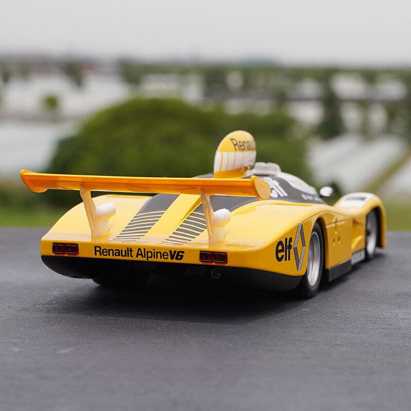 Diecast 1:18 Alloy Classic Racing Car Alpine A442B 1978 Simulation Alloy Car Model Collection Display Gift Souvenir Toys Car