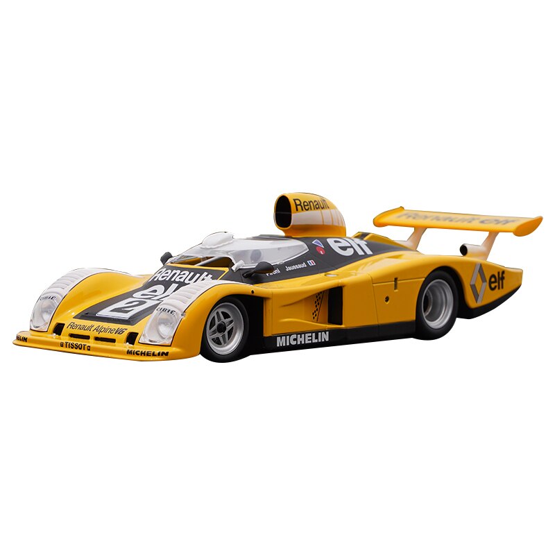 Diecast 1:18 Alloy Classic Racing Car Alpine A442B 1978 Simulation Alloy Car Model Collection Display Gift Souvenir Toys Car