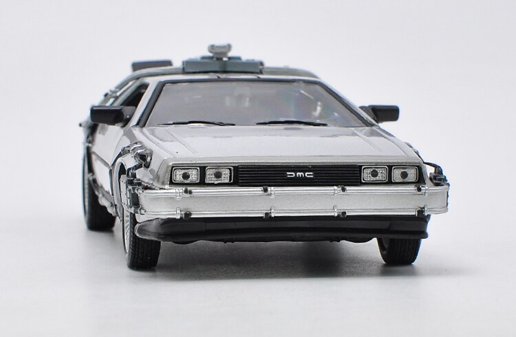 Welly Die-cast 1:24 Scale Back To The Future Dmc-12 Time Machine Time Machine Simulation Alloy Car Model Collection Decoration Welly Die-cast 1:24 Scale Back To The Future Dmc-12 Time Machine Time Machine Simulation Alloy Car Model Collection Decoration