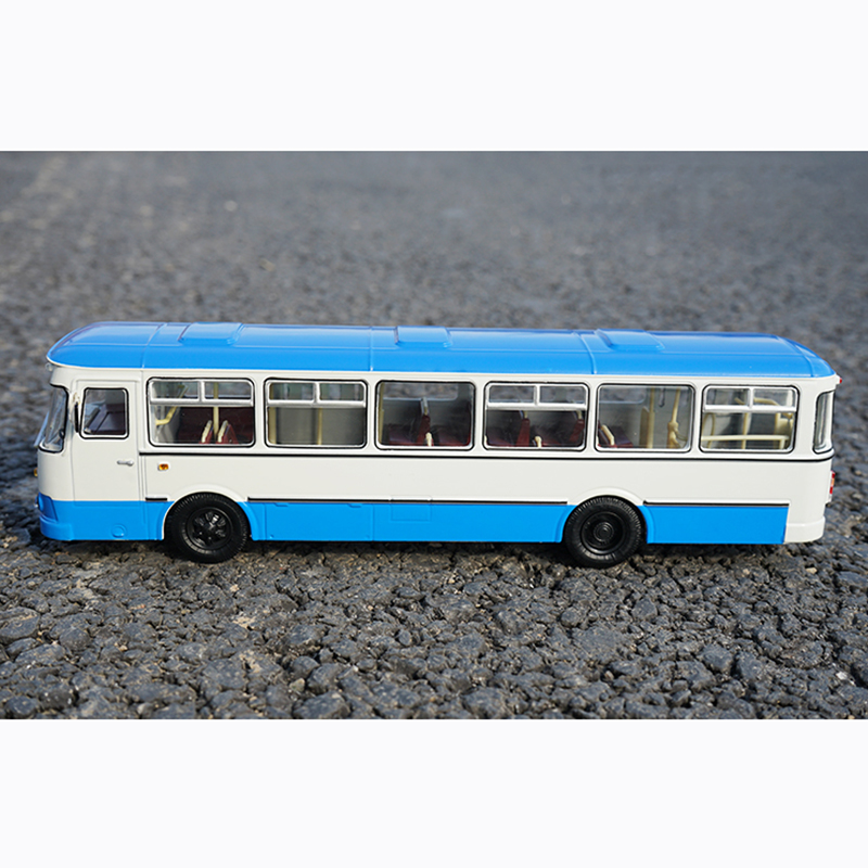 1/43 simulation alloy diecast Russian vehicle metal bus 677M car exquisite bus model adult children boys toys gift collection