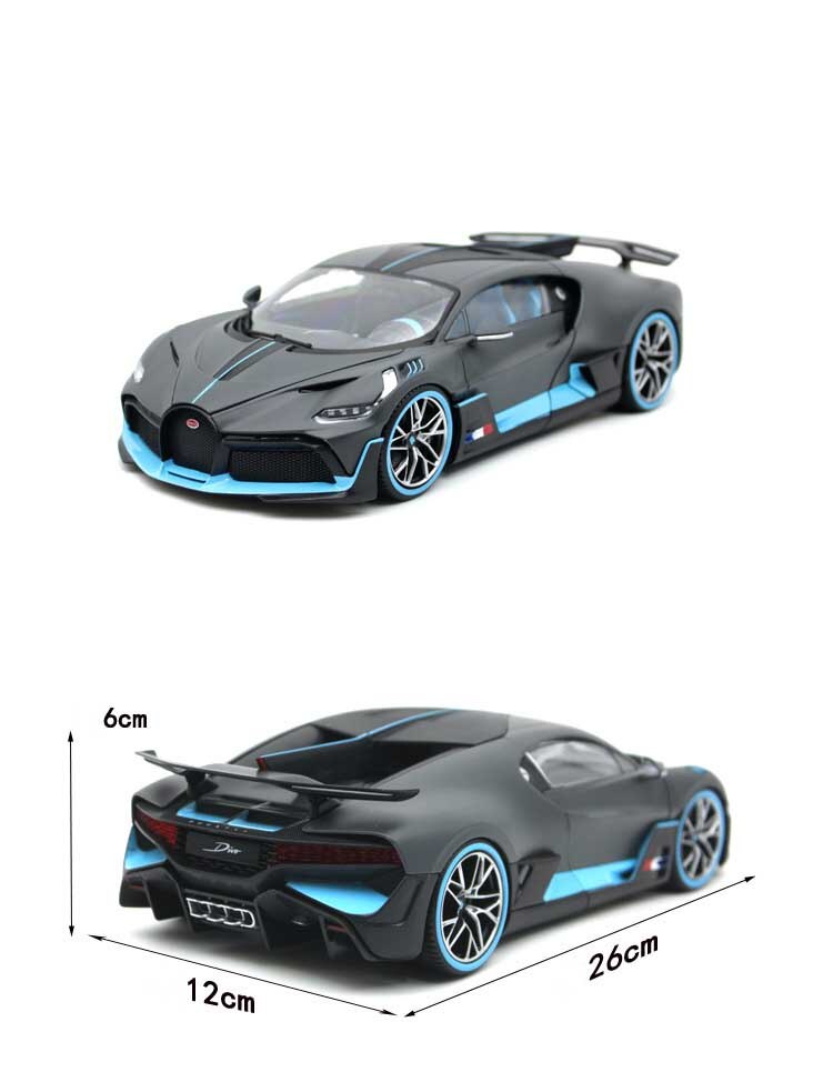 1:18 proportion alloy die-casting car metal Bugatts sports car model adult child boy toy collection gift display
