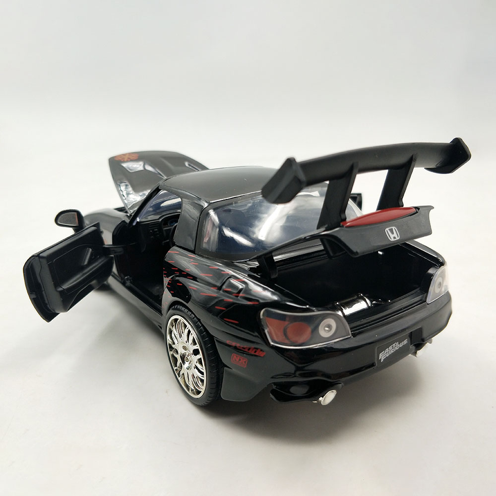 Diecast 1/24 Fast 1999 HONDA S2000 Car Model Toy Alloy Metal Die-Cast Vehicle Toy F Collectible Gift Souvenir Display
