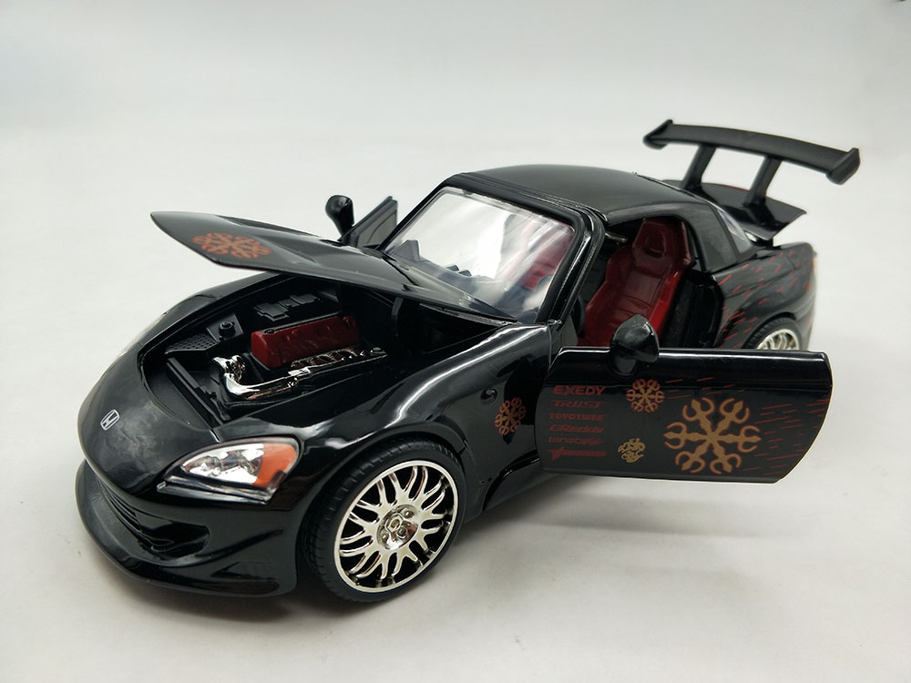 Diecast 1/24 Fast 1999 HONDA S2000 Car Model Toy Alloy Metal Die-Cast Vehicle Toy F Collectible Gift Souvenir Display