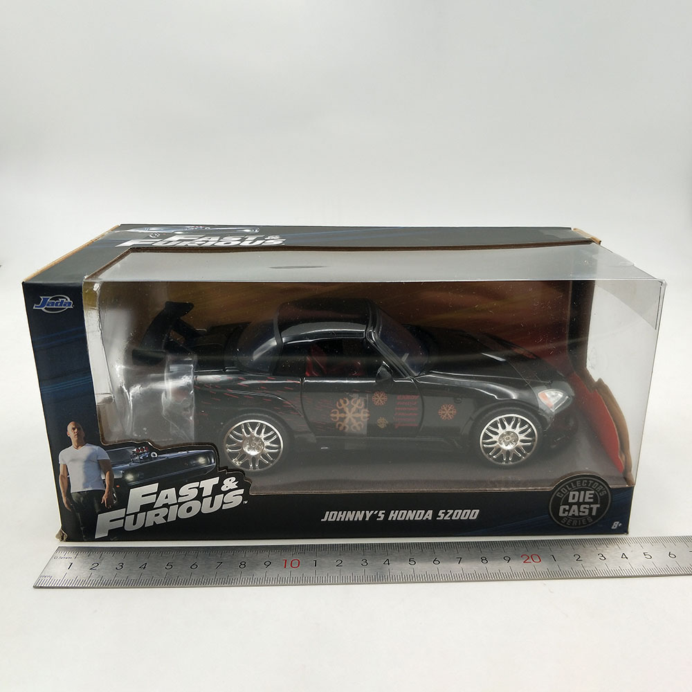 Diecast 1/24 Fast 1999 HONDA S2000 Car Model Toy Alloy Metal Die-Cast Vehicle Toy F Collectible Gift Souvenir Display