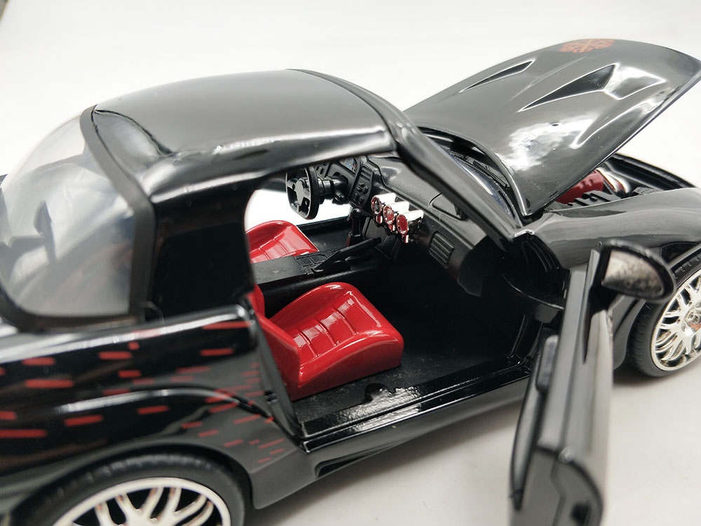 Diecast 1/24 Fast 1999 HONDA S2000 Car Model Toy Alloy Metal Die-Cast Vehicle Toy F Collectible Gift Souvenir Display