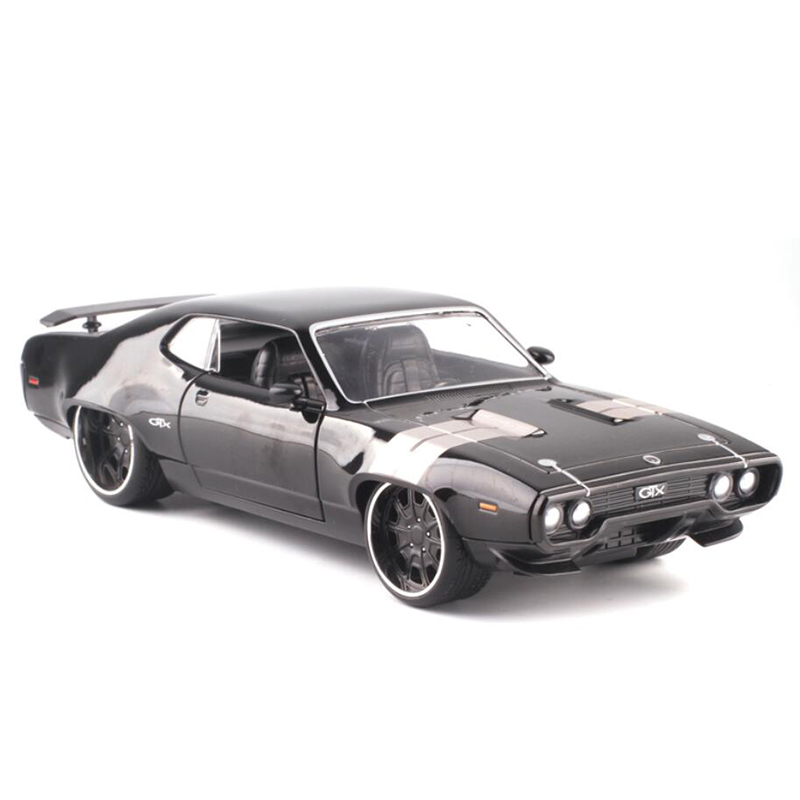 22CM 1:24 Scale Diecast Alloy 1972 DOM'S GTX Fast Racing Car Model Metal Vehicles Toy F Children Gifts Collection Show Souvenir 22CM 1:24 Scale Diecast Alloy 1972 DOM'S GTX Fast Racing Car Model Metal Vehicles Toy F Children Gifts Collection Show Souvenir