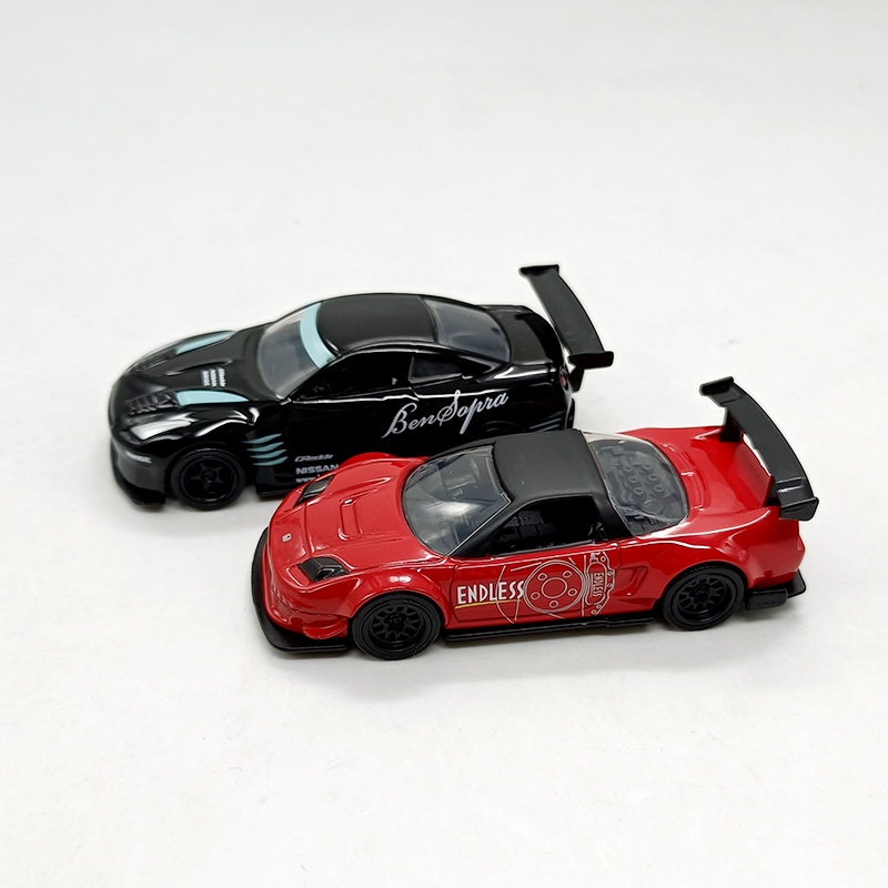 1:64 Scale 2002 Honda NSX TYPER JAPAN SPEC Super Car Model Metal Diecast 2009 Nissan GTR R35 Vehicle Toy for Collection Gift Toy 1:64 Scale 2002 Honda NSX TYPER JAPAN SPEC Super Car Model Metal Diecast 2009 Nissan GTR R35 Vehicle Toy for Collection Gift Toy