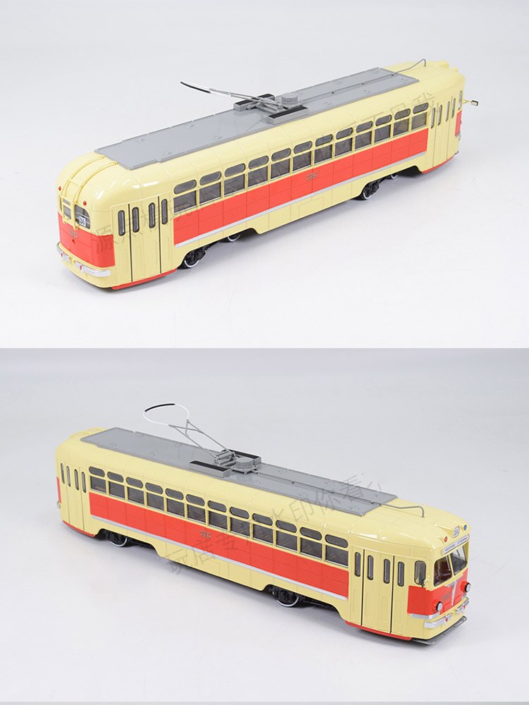 Die-casting 1:43 Scale Anti-real Alloy Tram MTB-82 With Transparent Box Original Metal Manned Bus Collection Model Souvenir Die-casting 1:43 Scale Anti-real Alloy Tram MTB-82 With Transparent Box Original Metal Manned Bus Collection Model Souvenir