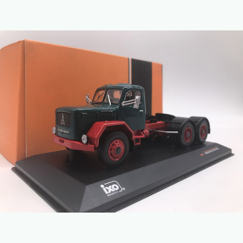 IXO 1:43 Magirus-deutz Jupiter 6x6 Simulation Die-cast Alloy Tractor Truck Model Collection Toy Car Static Decoration Fan Gift