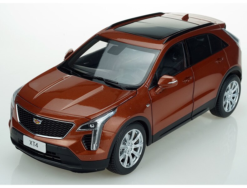 Cadillac XT4 Car Model 1/18 Scale Off-road SUV Alloy Simulation Collection Souvenir Static Ornaments Adult Gift Collection