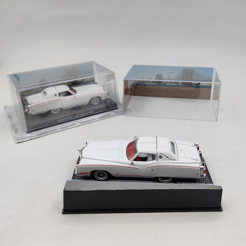 007 Movie 1:43 Scale CORVORADO LIVE AND LET Car Model Alloy Diecast & Toy Vehicle for Collection Collectible Gift Souvenir Show