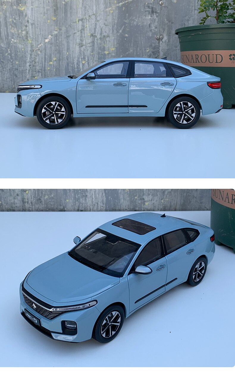 2021 New Baojun RC-5 Metal Car Model 1:18 Scale Simulation Alloy SUV Static Decoration Vehicle Adult Collection Gifts Souvenir