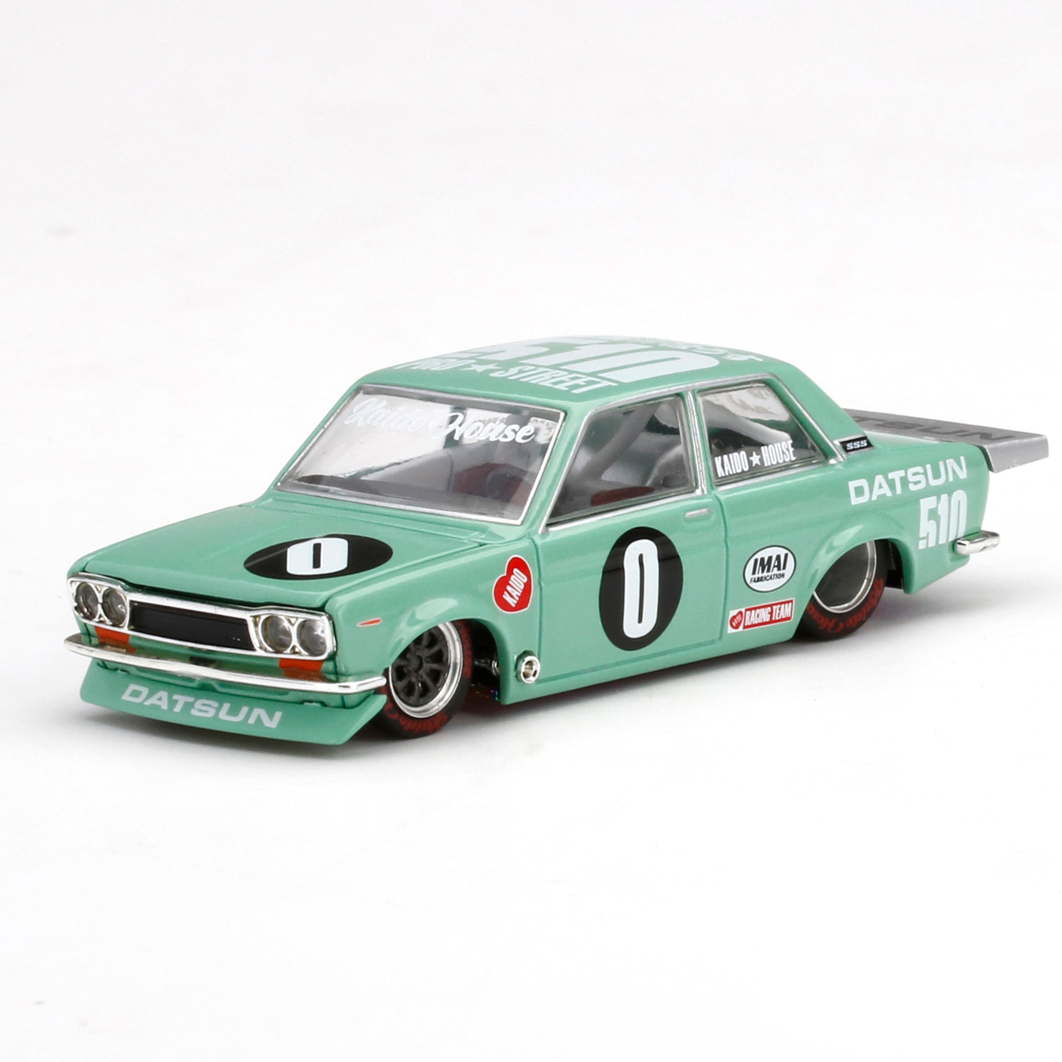 Die-cast 1:64 Scale Japanese Datsun 510 Racing Alloy Simulation Vehicle Model Children's Holiday Gift Adult Souvenir Collection