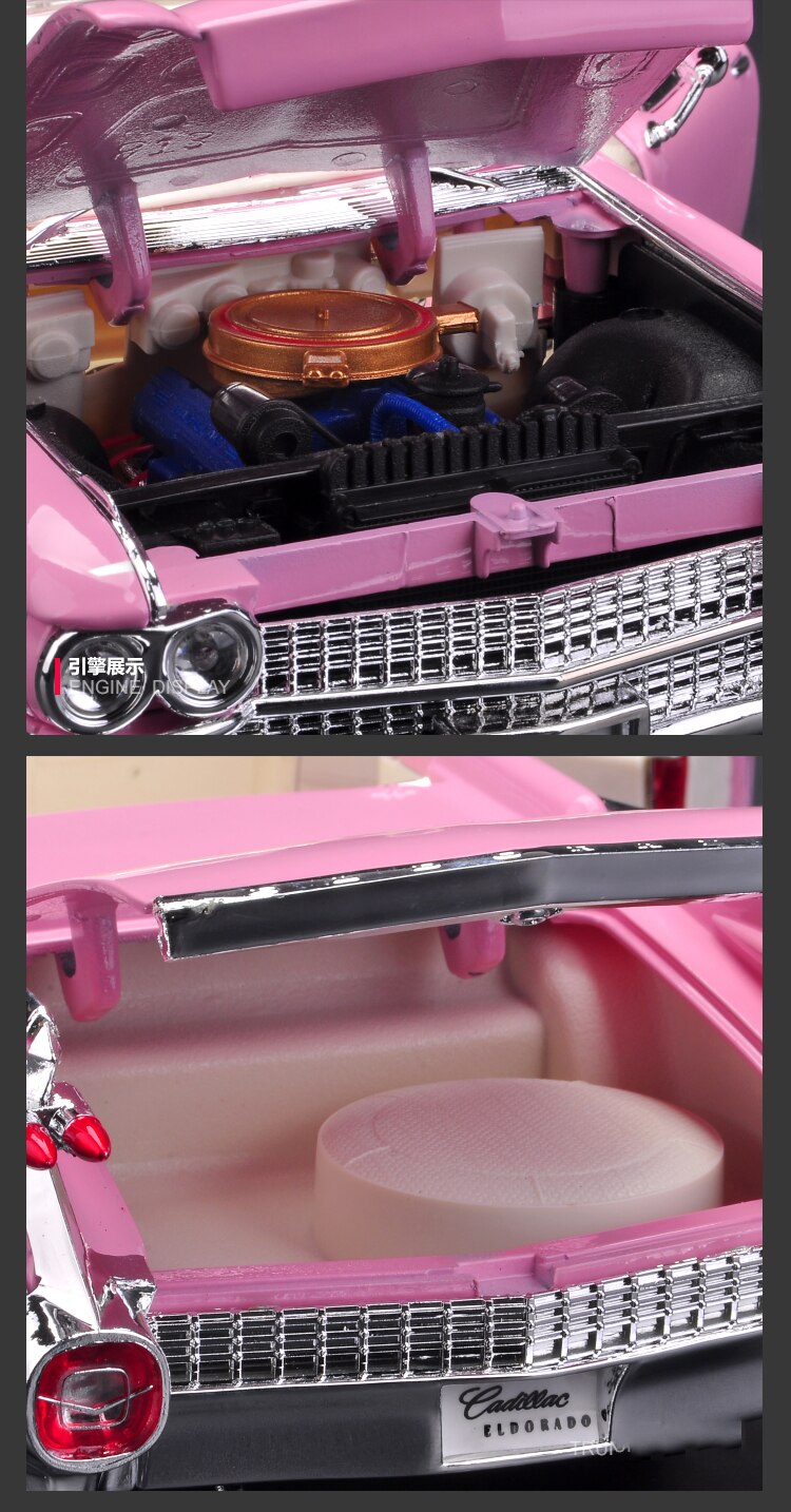 Maisto Diecast 1:18 Scale Classic Cadillac Eldorado Extended Car Model Alloy Car Collection Ornaments Kids Gift Souvenirs Maisto Diecast 1:18 Scale Classic Cadillac Eldorado Extended Car Model Alloy Car Collection Ornaments Kids Gift Souvenirs