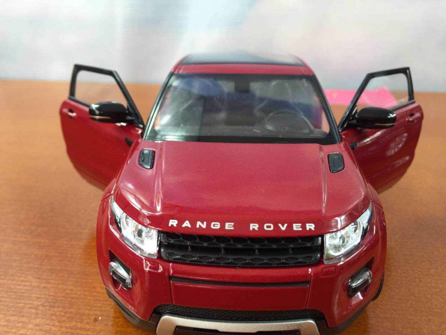 Welly 1:24 Scale Land Rover Range Rover Evoque Defender Off-road Vehicle SUV Simulation Car Model Sports Version Collection Gift