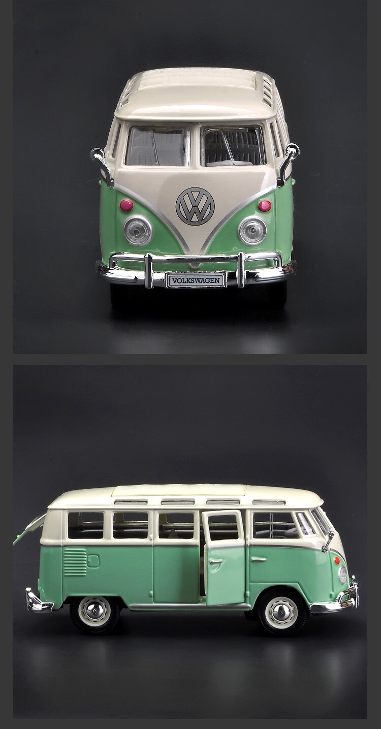 Maisto 1:24 Scale Volkswagen Van Rv Simulation Alloy Car Model Children's Toys Ornaments Fan Gift Collection Souvenirs In Stock Maisto 1:24 Scale Volkswagen Van Rv Simulation Alloy Car Model Children's Toys Ornaments Fan Gift Collection Souvenirs In Stock