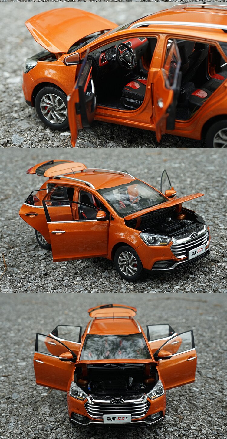 JAC Ruifeng S2 Metal Car Model SUV 1:18 Scale Alloy Simulation Adult & Children Collection Gift Toy Die-casting Vehicle Souvenir JAC Ruifeng S2 Metal Car Model SUV 1:18 Scale Alloy Simulation Adult & Children Collection Gift Toy Die-casting Vehicle Souvenir