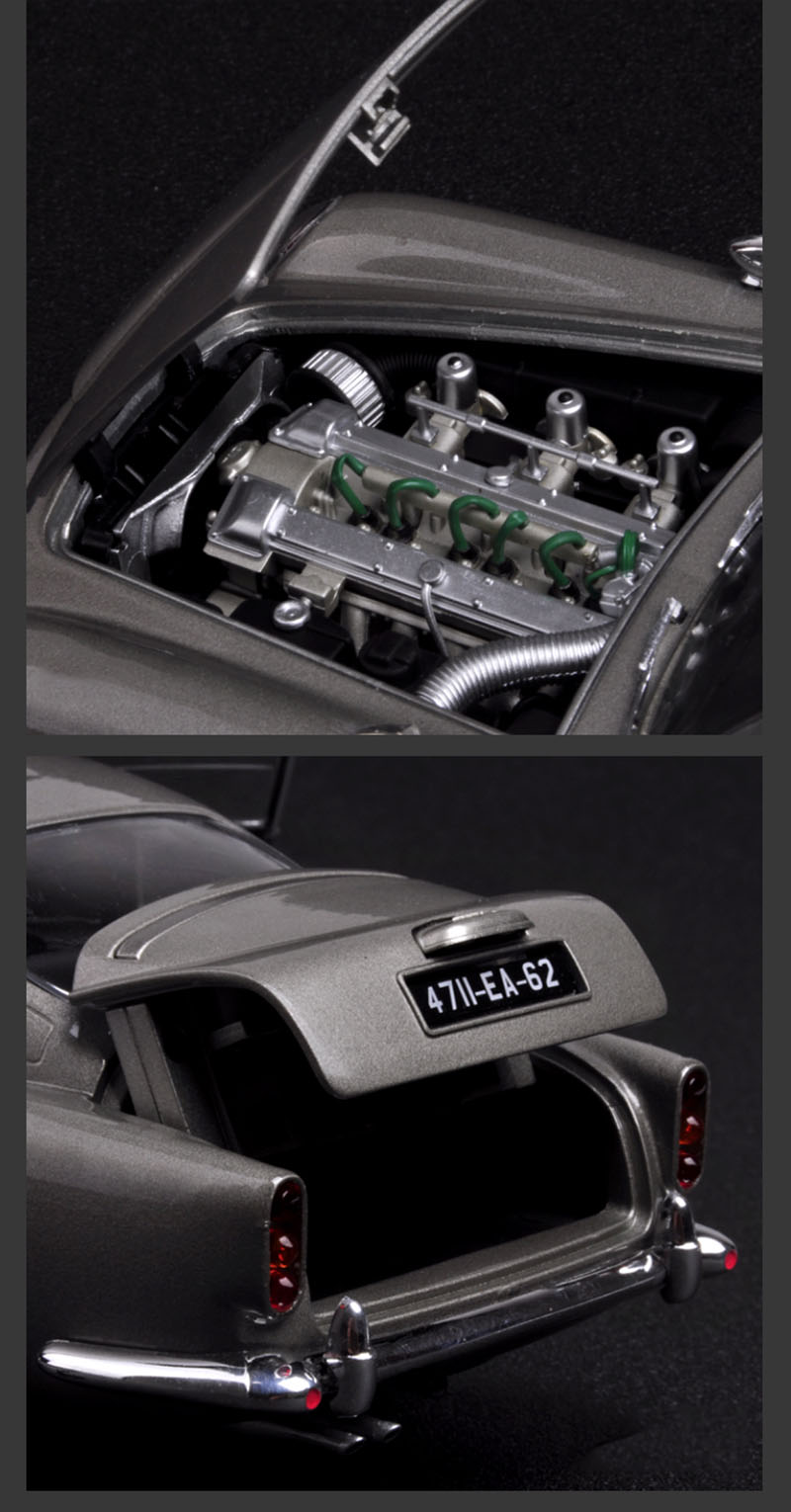 1:18 Scale Diecast Alloy Aston Martin DB5 Simulation Simulation Car Model Collection of Metal Vehicle Tools 007 Fans Toys Gifts 1:18 Scale Diecast Alloy Aston Martin DB5 Simulation Simulation Car Model Collection of Metal Vehicle Tools 007 Fans Toys Gifts
