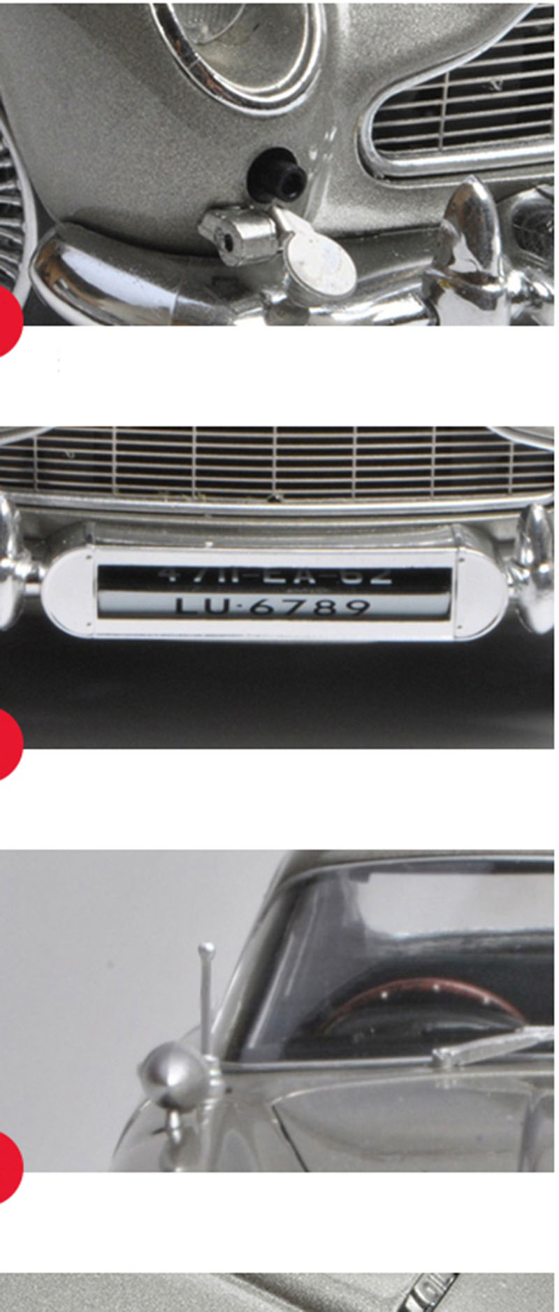 1:18 Scale Diecast Alloy Aston Martin DB5 Simulation Simulation Car Model Collection of Metal Vehicle Tools 007 Fans Toys Gifts 1:18 Scale Diecast Alloy Aston Martin DB5 Simulation Simulation Car Model Collection of Metal Vehicle Tools 007 Fans Toys Gifts