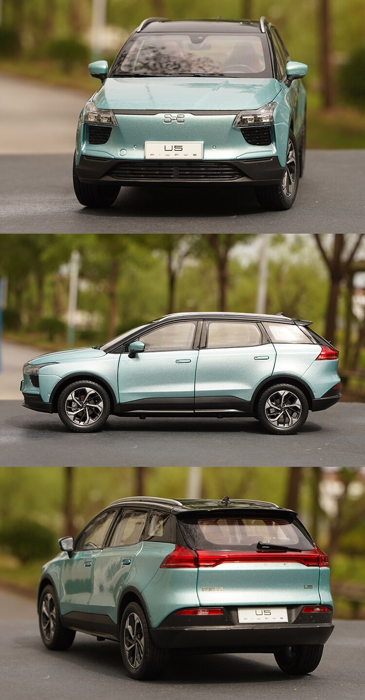 1:18 Scale Aiways U5 Aiways New Energy Alloy Simulation Car Die-casting Model Collection Gift Decoration Display Boys Toys Cars 1:18 Scale Aiways U5 Aiways New Energy Alloy Simulation Car Die-casting Model Collection Gift Decoration Display Boys Toys Cars