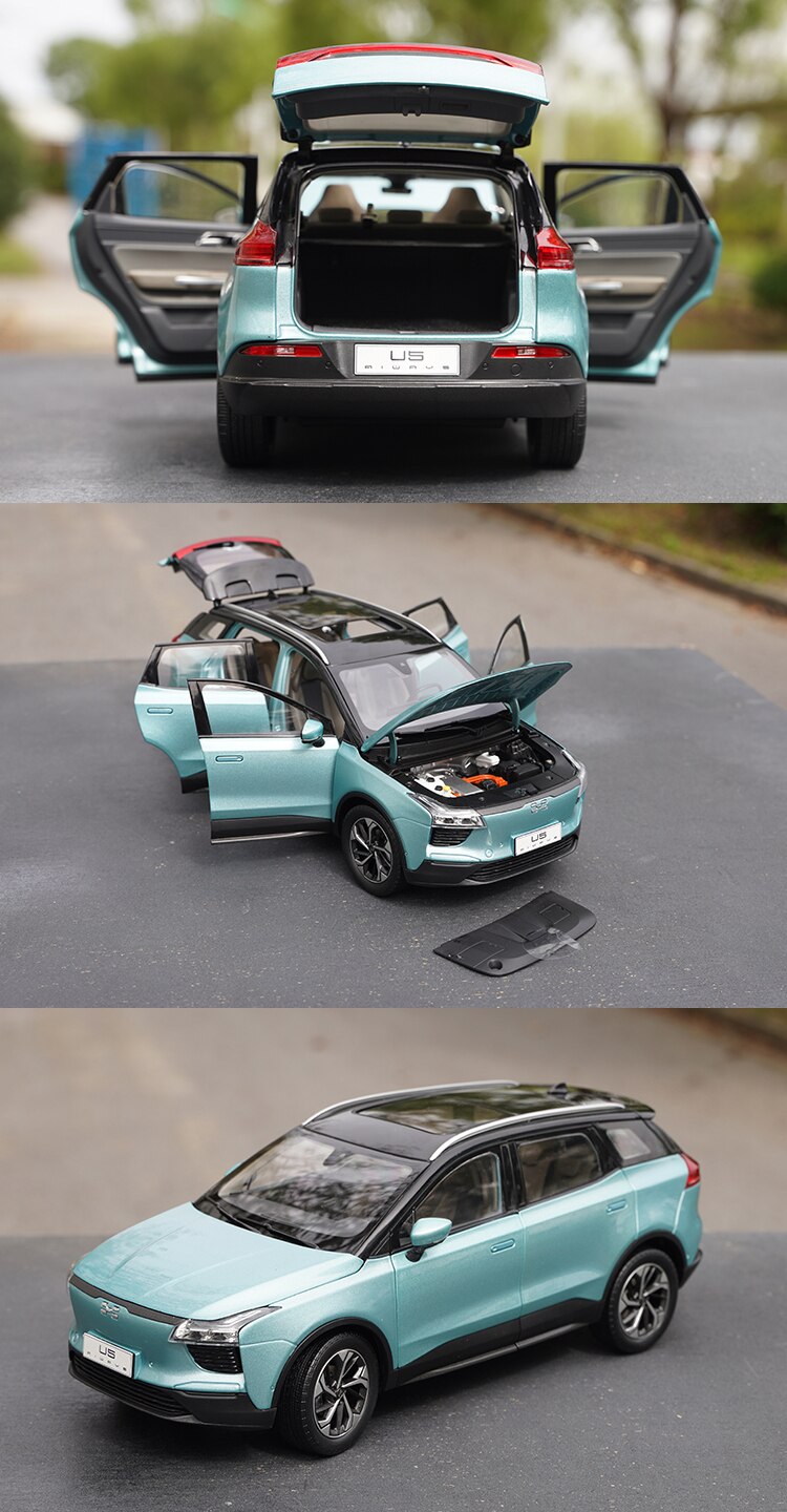 1:18 Scale Aiways U5 Aiways New Energy Alloy Simulation Car Die-casting Model Collection Gift Decoration Display Boys Toys Cars 1:18 Scale Aiways U5 Aiways New Energy Alloy Simulation Car Die-casting Model Collection Gift Decoration Display Boys Toys Cars