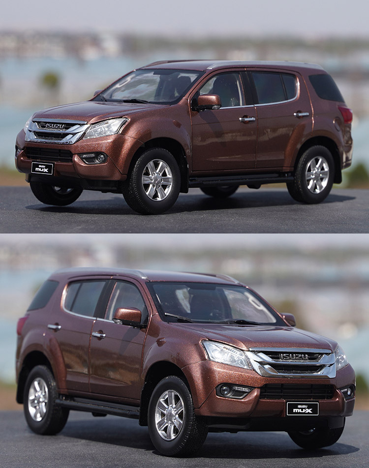 1:18 Scale Isuzu MU-X Off-road Vehicle Simulation Model Diecast Alloy Car Toy Adult Collectible Toys Souvenir Display Gift Show 1:18 Scale Isuzu MU-X Off-road Vehicle Simulation Model Diecast Alloy Car Toy Adult Collectible Toys Souvenir Display Gift Show