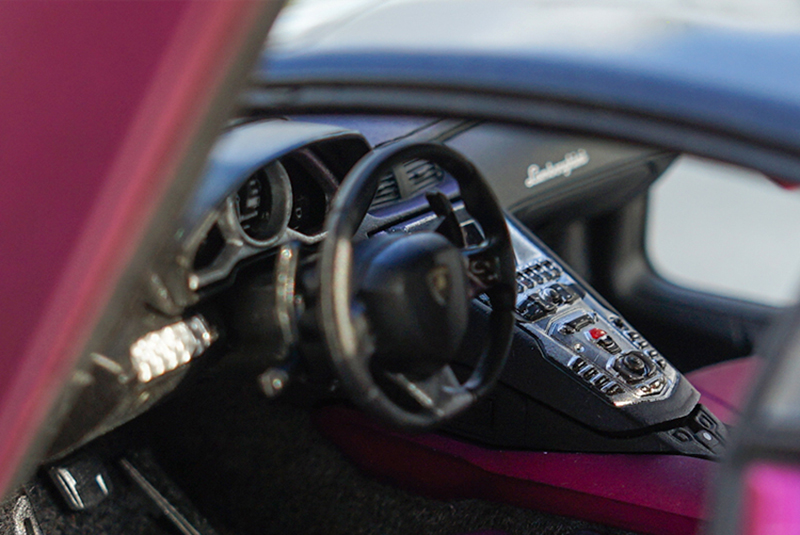 Sports car model 1:18 scale original LP700-4 alloy car model die-cast metal car toy collection souvenir kids children gift