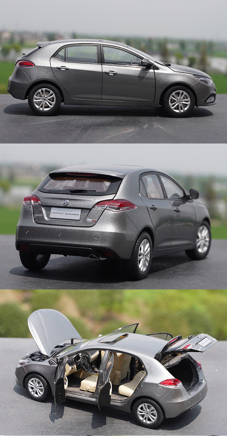 British Coupe Mg 5 Diecast 1:18 Scale MG5 Car Model Metal Die-Cast & Toy Alloy Vehicle for Collection Gift Souvenir Display Show