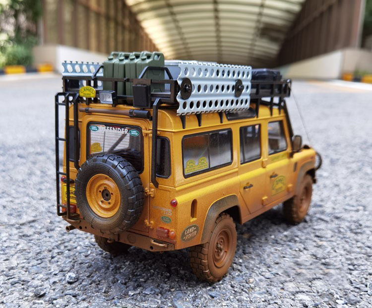 DieCast 1:18 Scale 1993 Malaysia 110 Dirty Version Alloy Car Simulation Car Model Metal & Toy Vehicle Collection