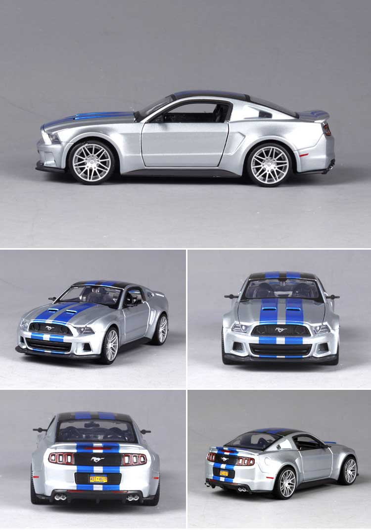 1:24 proportion alloy die-casting vehicle metal Mustang GT muscle sports car model adult child boys toys gift collectio display