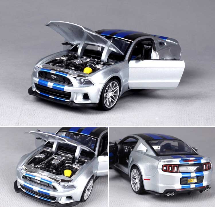1:24 proportion alloy die-casting vehicle metal Mustang GT muscle sports car model adult child boys toys gift collectio display