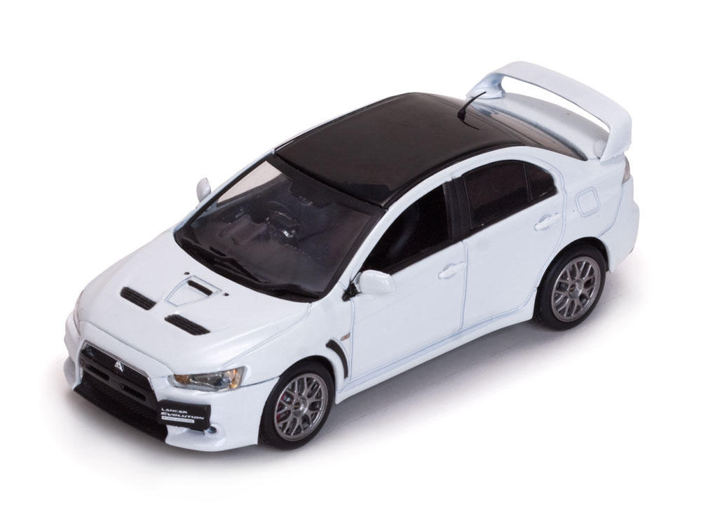 1:43 Mitsubishi EVO Tenth Generation Car Model Diecast Alloy Vehicle Toy Decoration Ornaments Souvenir Collectible Display Gift